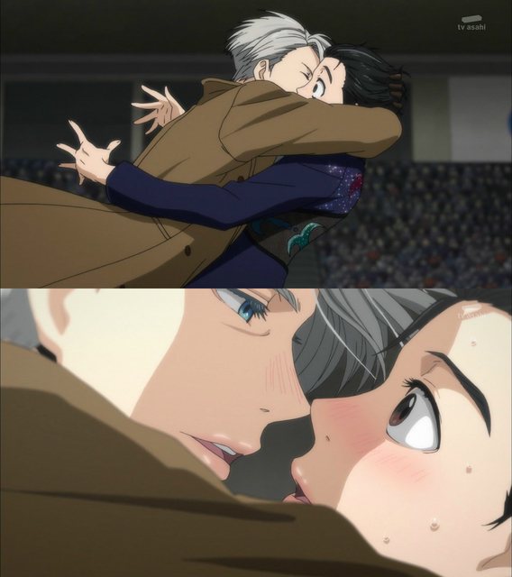 Viktor & Yuri’s implied "Kiss". 